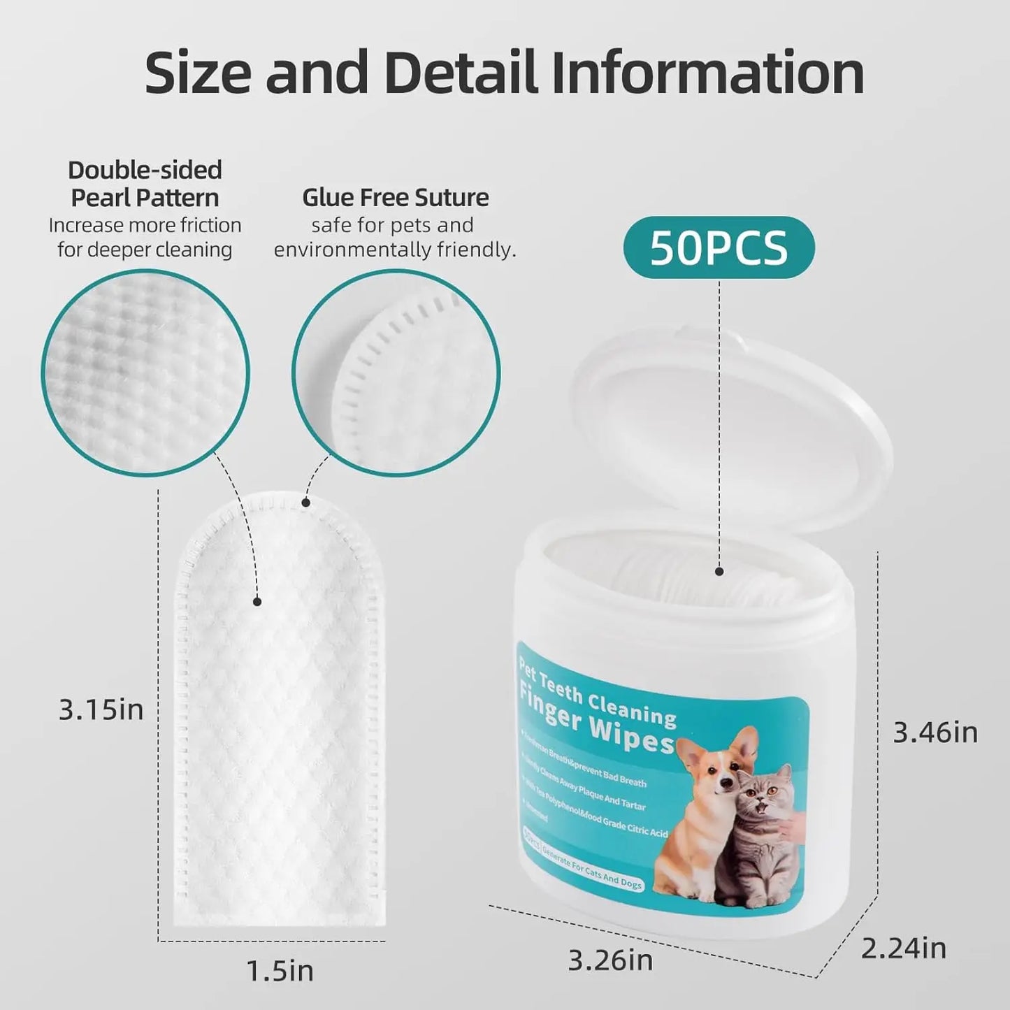 GentleTouch™ Dental Wipes