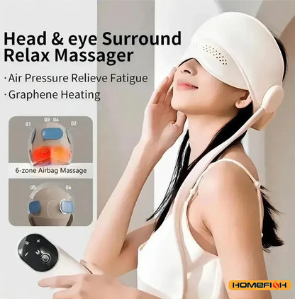 Relaxing Head & Eye Massager